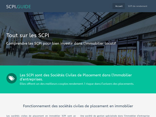 Détails : Guide en ligne sur les SCPI