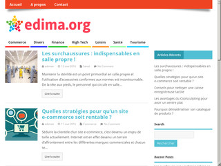 Détails : Edima.org : Des actualités pertinentes et intéressantes sur le Commerce