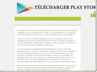 Telechargerplaystore.org : Actualité Play store