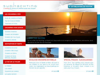 Détails : Les croisières Sud Yachting