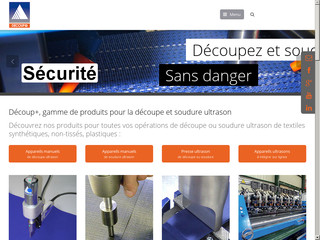 Détails : decoupplus.fr : Le Spécialiste de soudure ultrason
