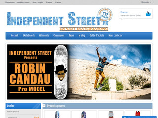 Détails : Independentstreet.fr : Equipements de skateboard