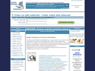 Détails : Annuaire généraliste Créer un site internet