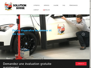 Détails : Solution Bosse : débosselage de carrosserie 