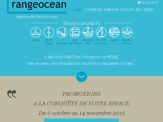 Détails : Rangeocean.fr fabrique des meubles bibliothèques sur mesure