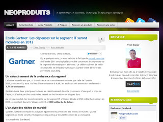 Détails : Neoproduits.com : actualité du Ecommerce